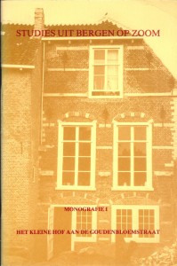 1978 Monografie 1 Het Kleine Hof aan de Goudenbloemstraat