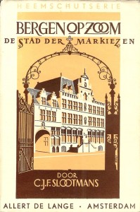 Het boekje 'Stad der markiezen' verscheen in 1949 in de Heemschutserie en presenteerde de geschiedenis van de stad op een toegankelijke wijze