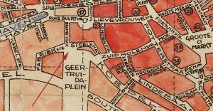 detail stadsplattegrond 1936 stoelematstraat