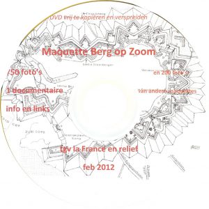 De DVD die dankzij samenwerking van excursiedeelnemers tot stand kwam, bevat ook de bestanden, nodig voor de virtuele stadswandeling 1747