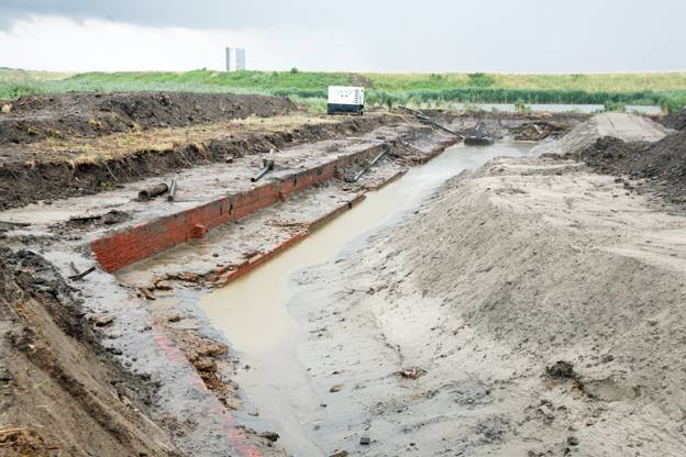 Waterschans wordt hersteld