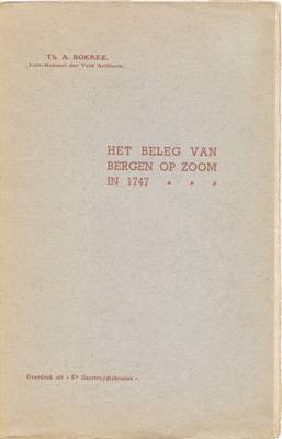 Het beleg van Bergen op Zoom in 1747