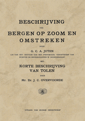 1924 Beschrijving van Bergen op Zoom, Halsteren, Wouw, Tholen