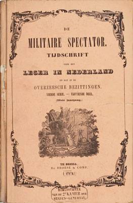 Eene bijdrage aan Neerlands krijgsgeschiedenis