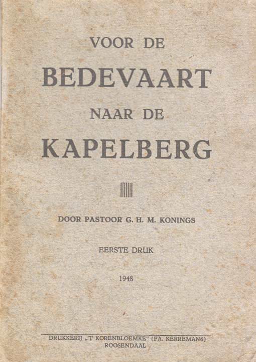 Bedevaart naar de Kapelberg