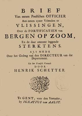 Brief van eenen Poolschen officier