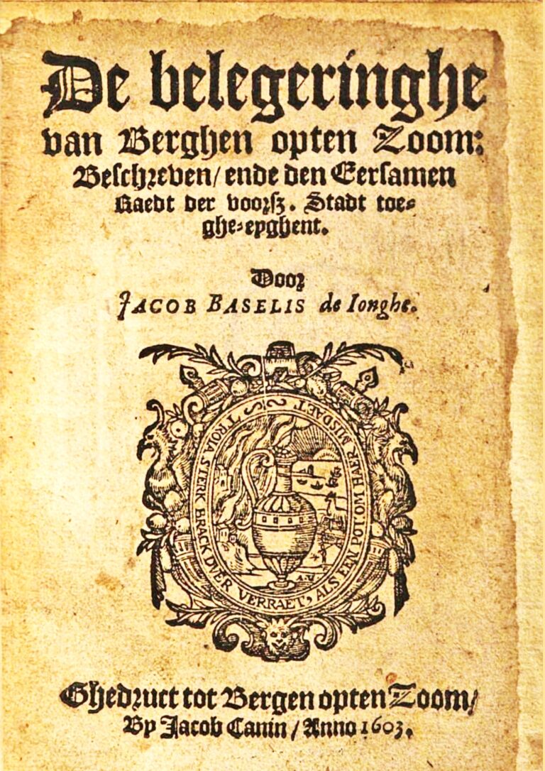 1588 De Belegeringhe van Berghen opten zoom