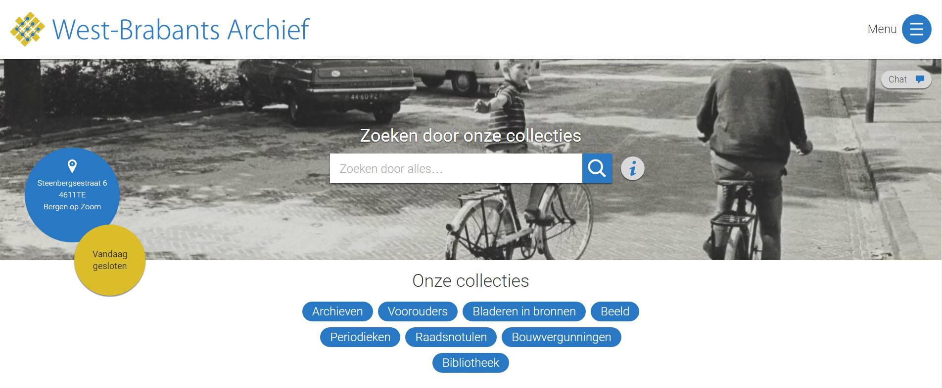 Nieuwe websites voor Het Markiezenhof en het West-Brabants Archief